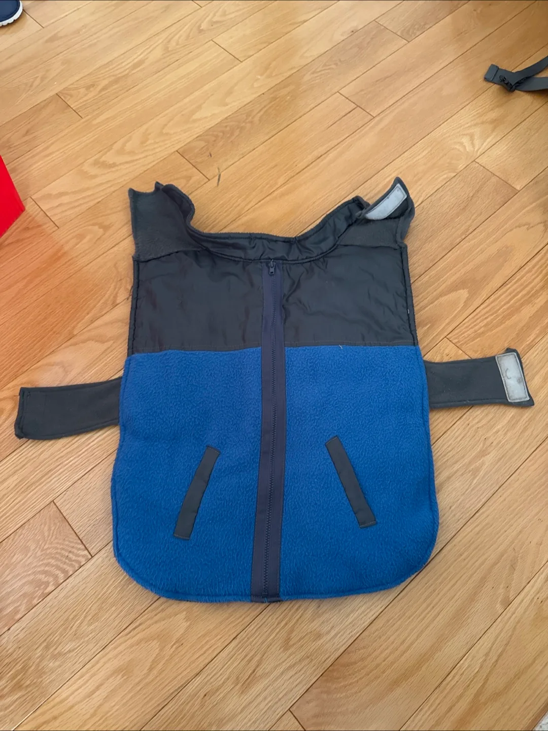 Dog Coat - Blue & Black thumbnail