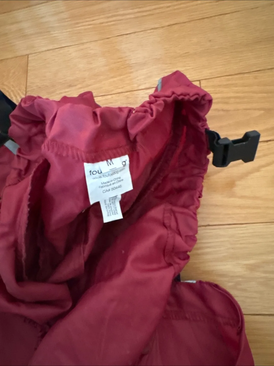 FouFouDog Dog Rain/Snow Suit - Size M image indicator(3)