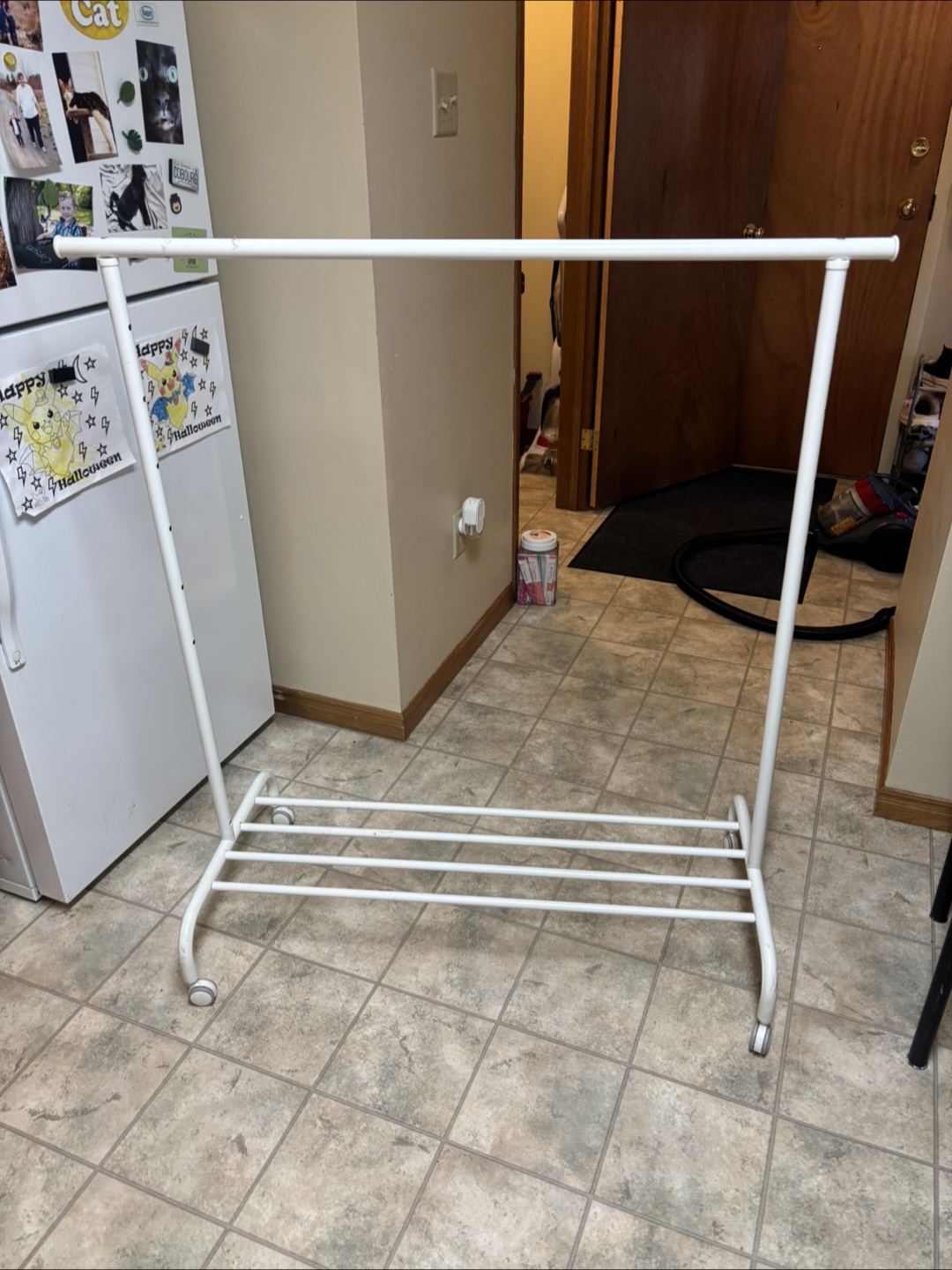 White Clothes Rack