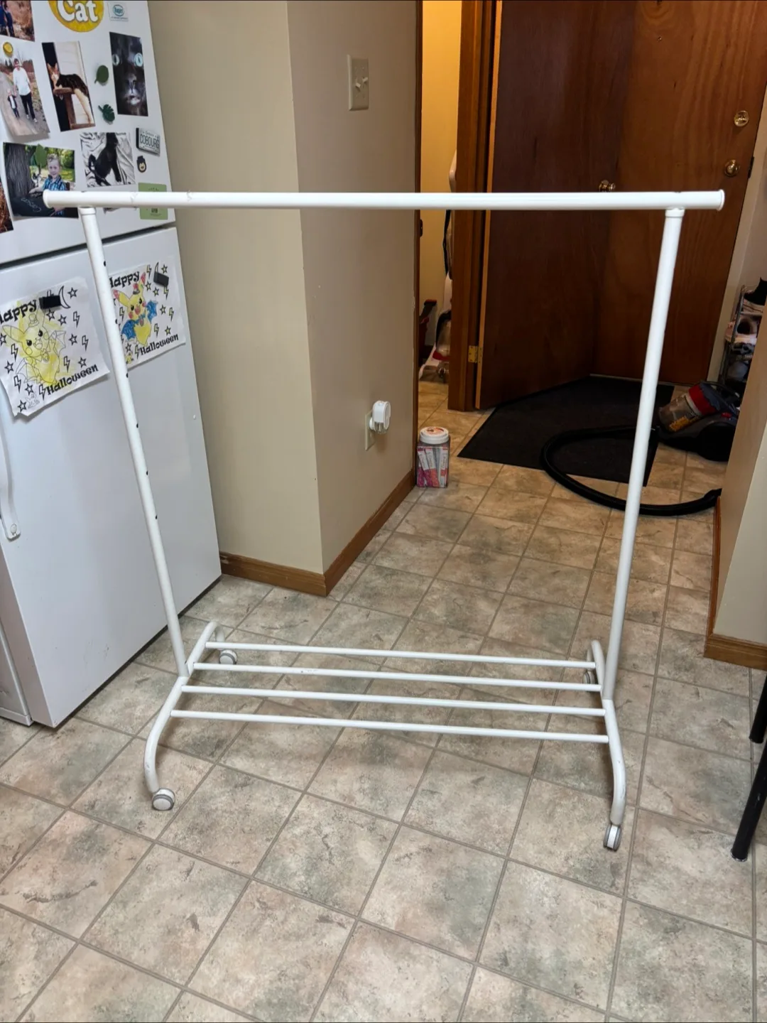 White Clothes Rack thumbnail