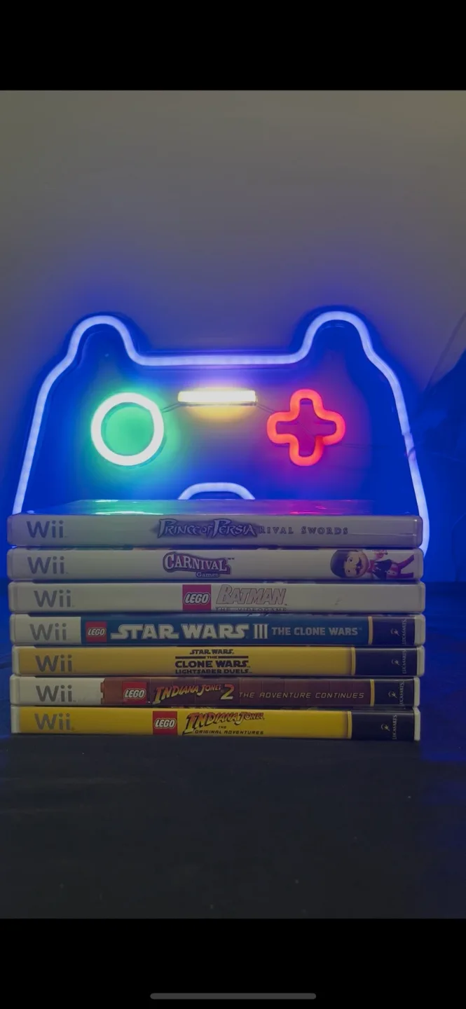 Wii Games: Carnival, Lego Star Wars, Prince of Persia, Batman thumbnail