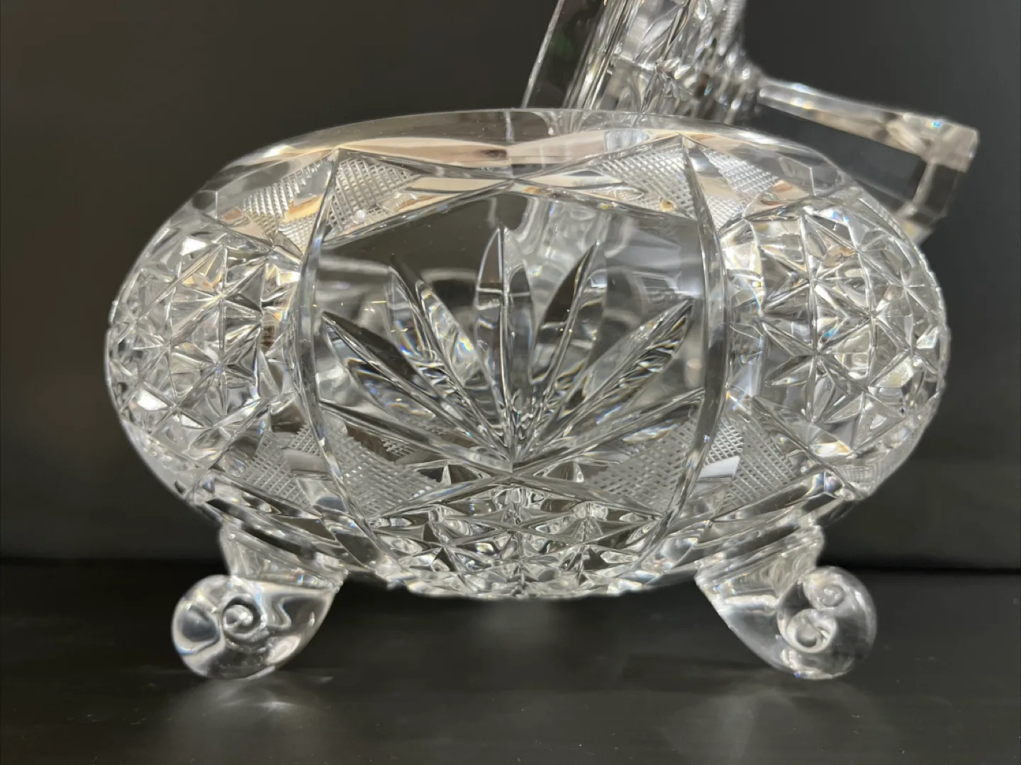 Crystal Candy Dish with Lid image indicator(4)