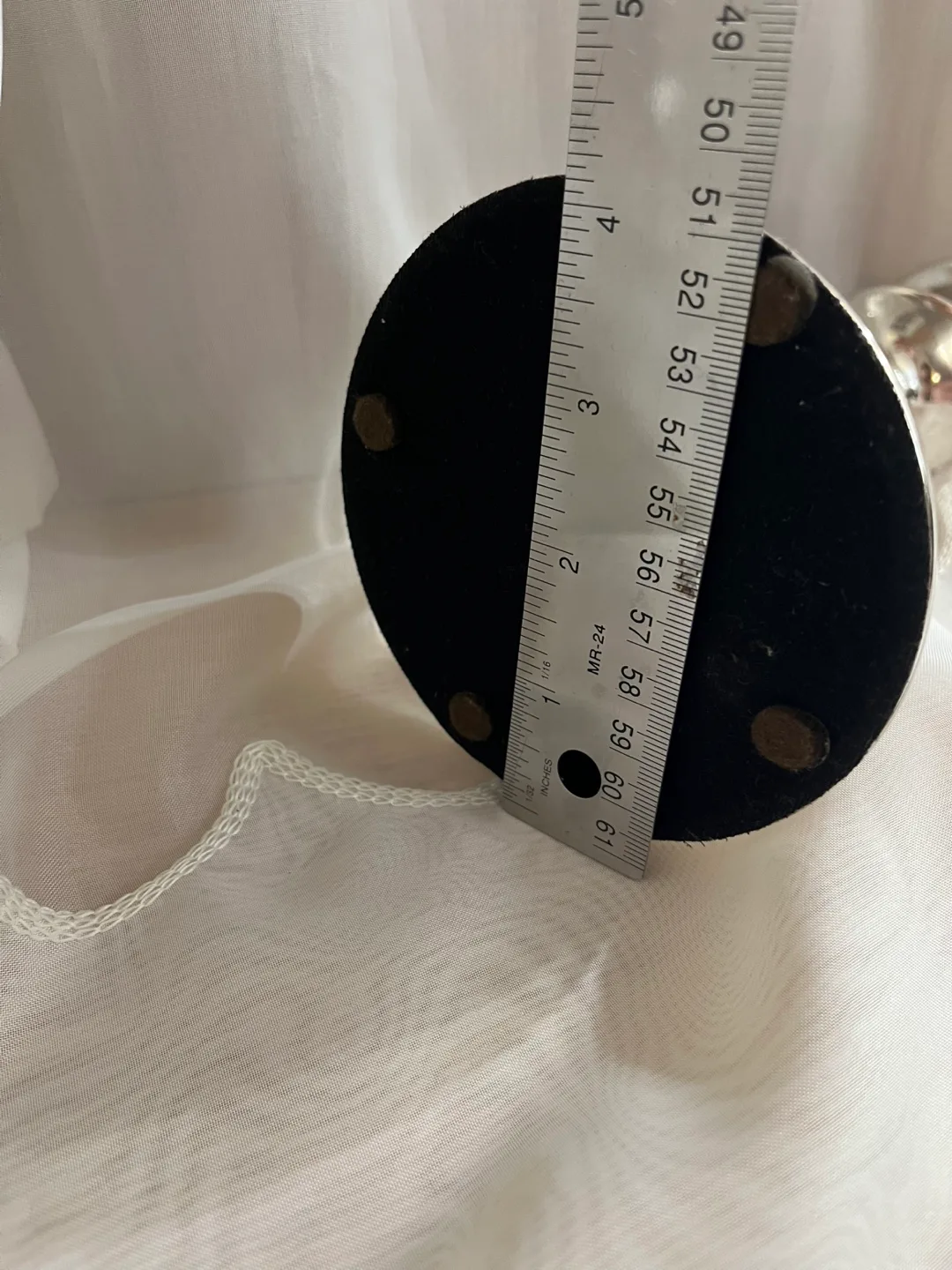 Silver Metal Candlestick Holders - Set of 2 image indicator(9)