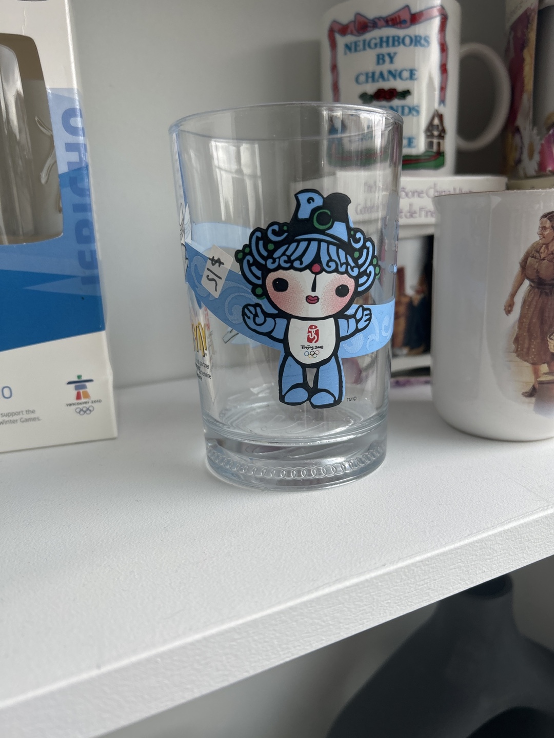 Beijing 2008 Olympics Glass