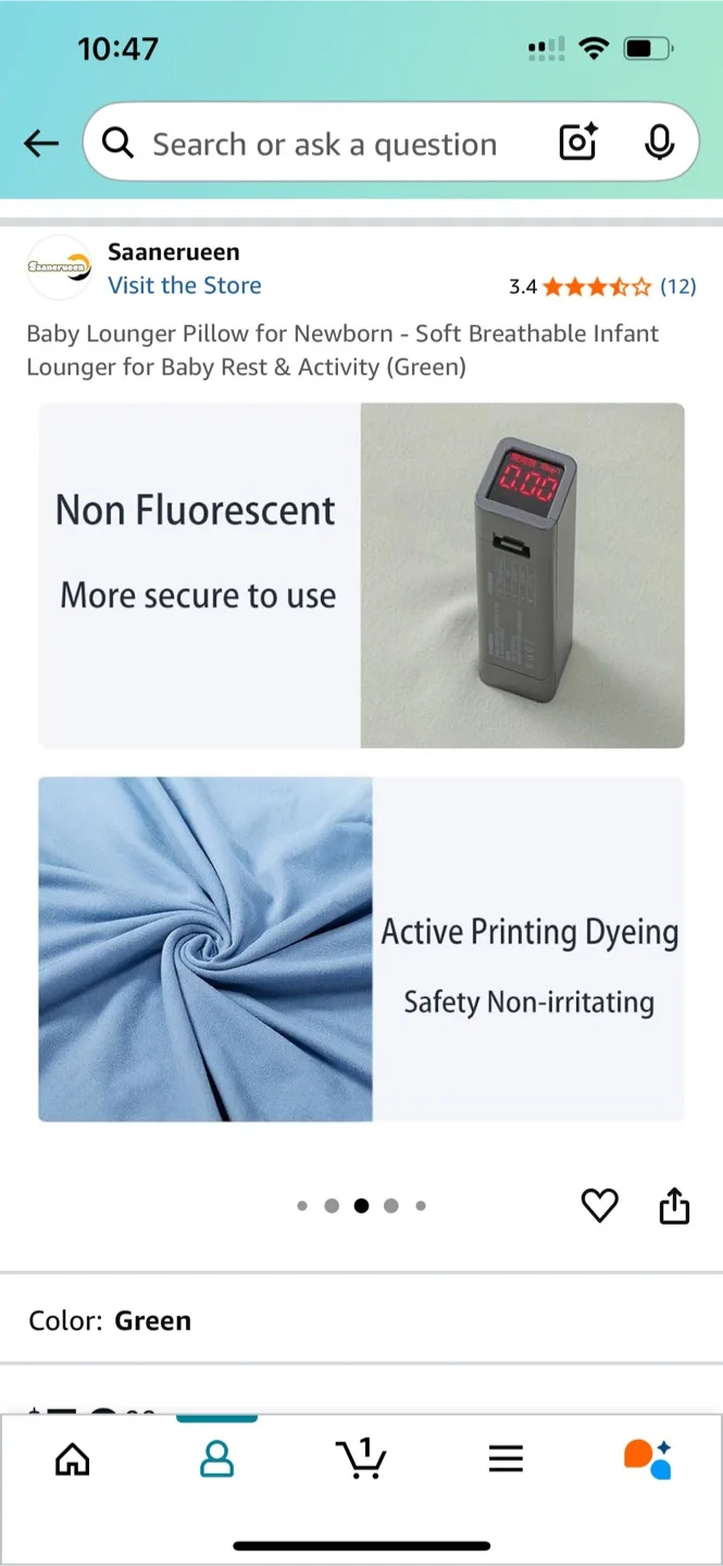 Baby Lounger - White image indicator(9)