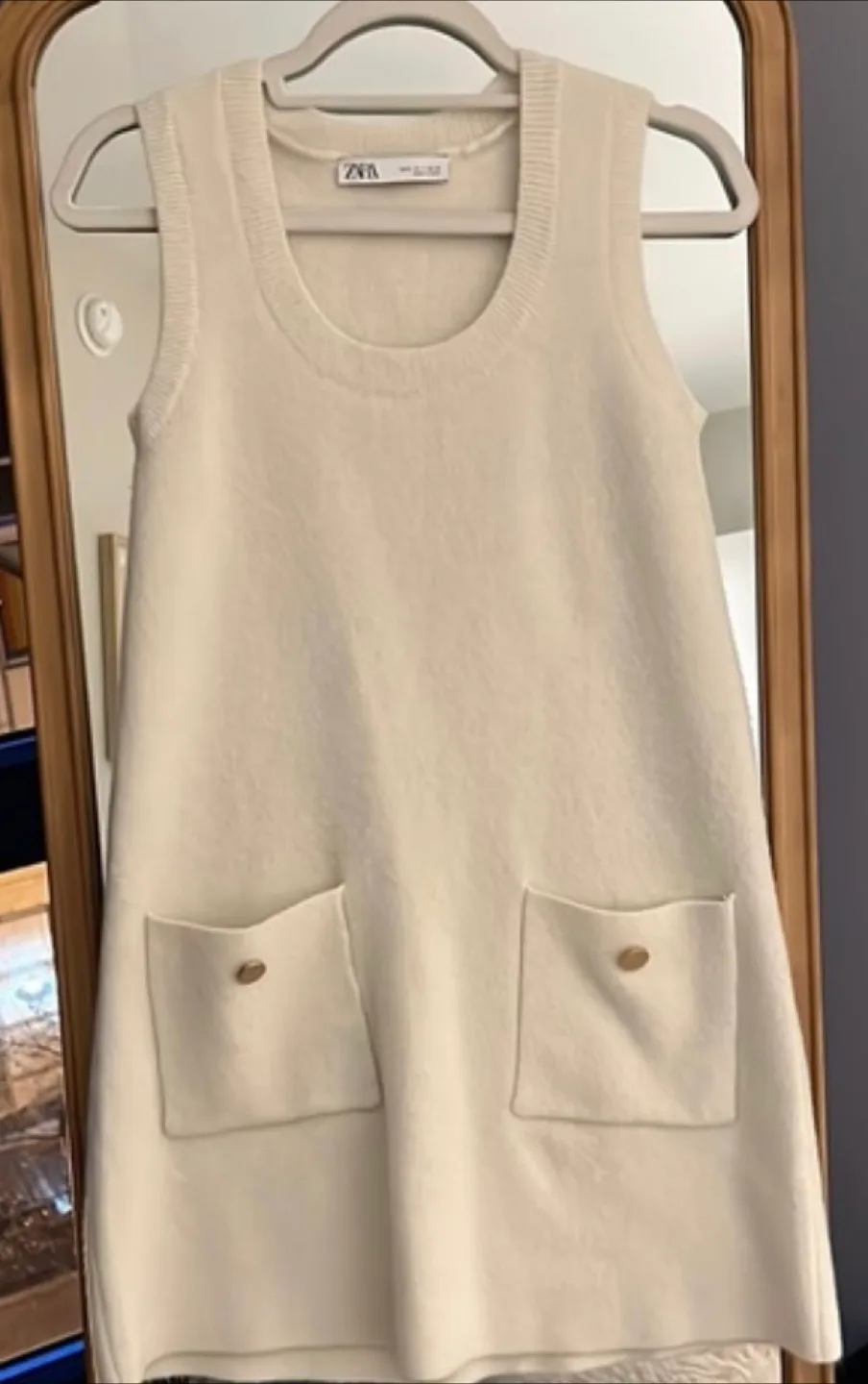 Zara Knit Mini Dress thumbnail