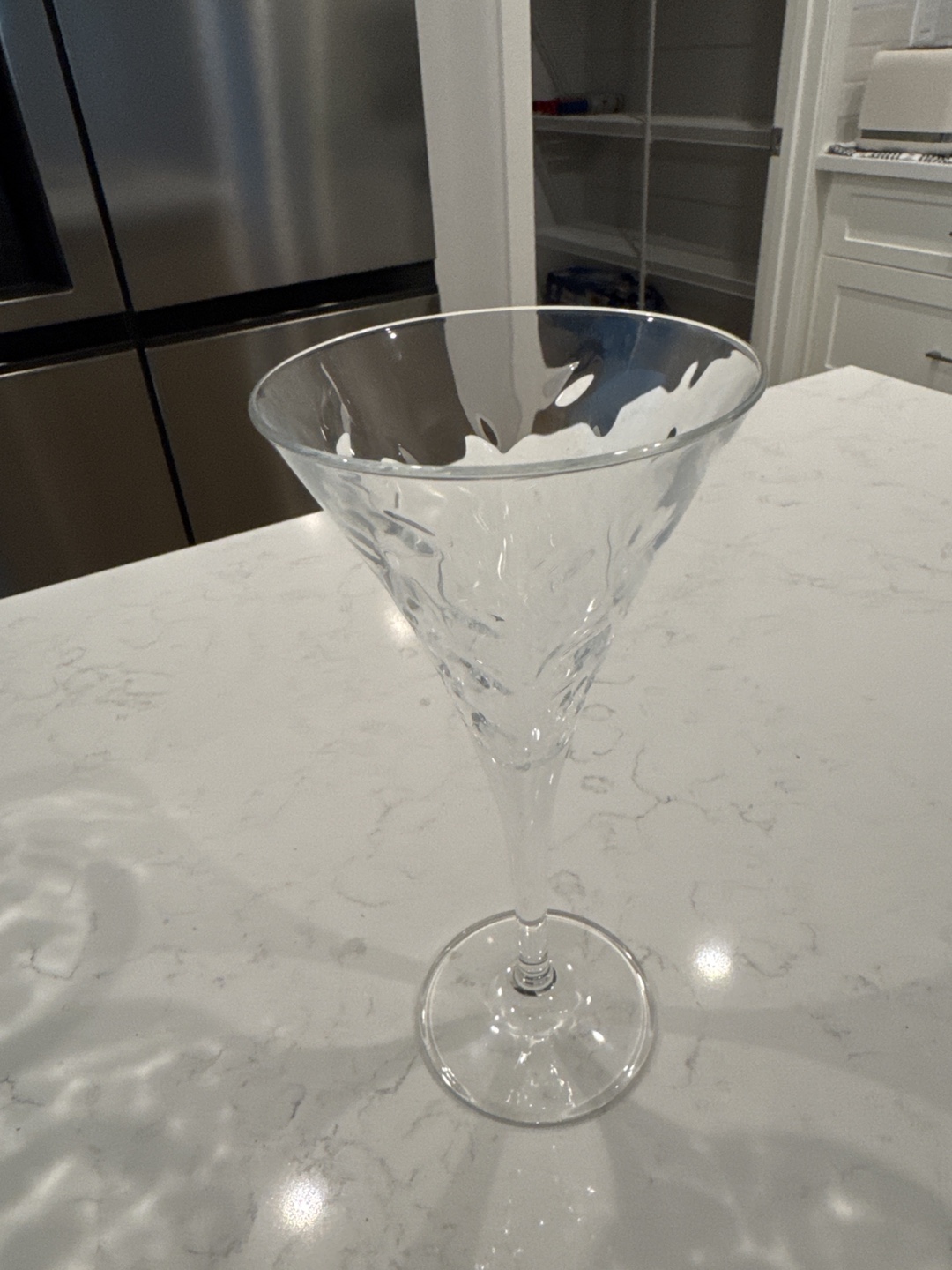 Set of 12 Clear Glass Martini Glasses - photo 3