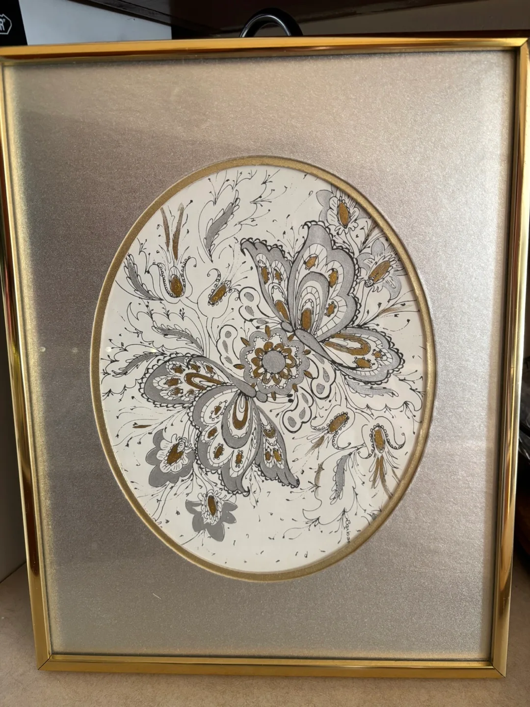 Framed Butterfly Art thumbnail