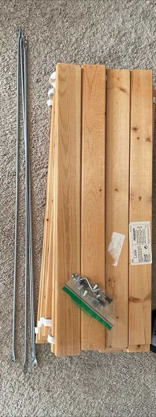 IKEA Lade Queen Size Bed Frame image indicator(7)