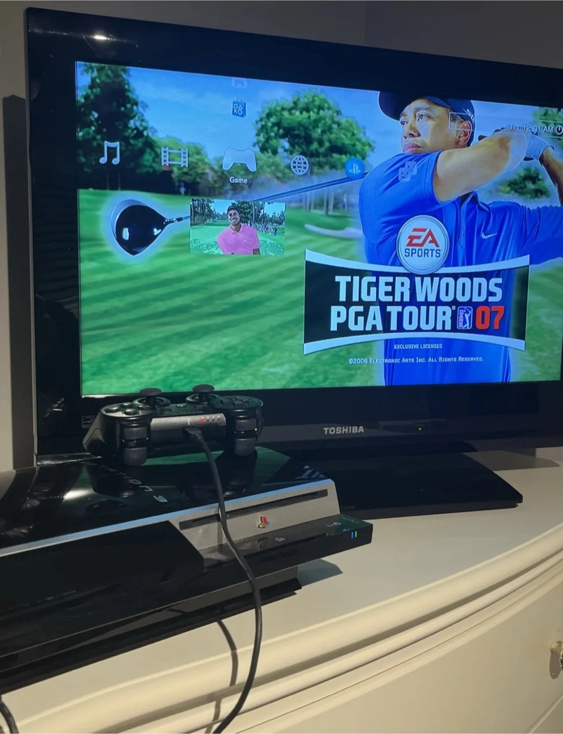 Sony PlayStation 3 PS3 Bundle, 3 Controllers In Box-Works great! image indicator(5)