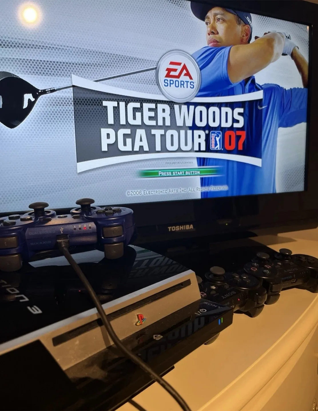 Sony PlayStation 3 PS3 Bundle, 3 Controllers In Box-Works great! image indicator(7)