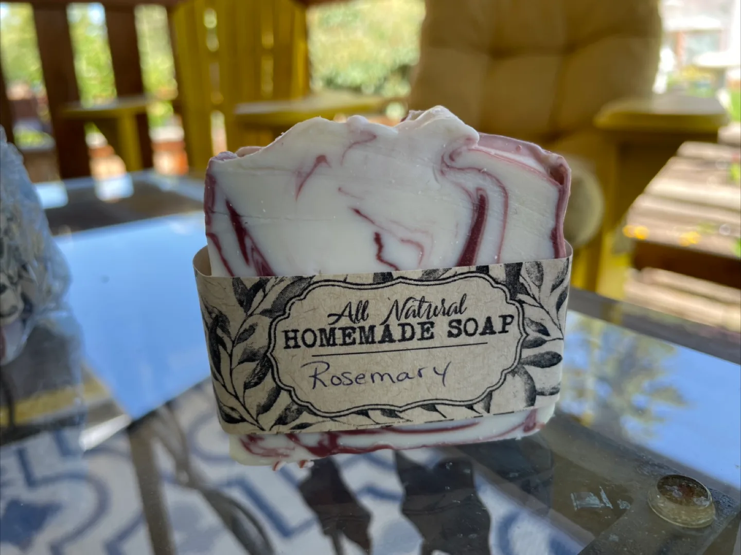 All Natural Homemade Soap - Rosemary & Desert Rain thumbnail