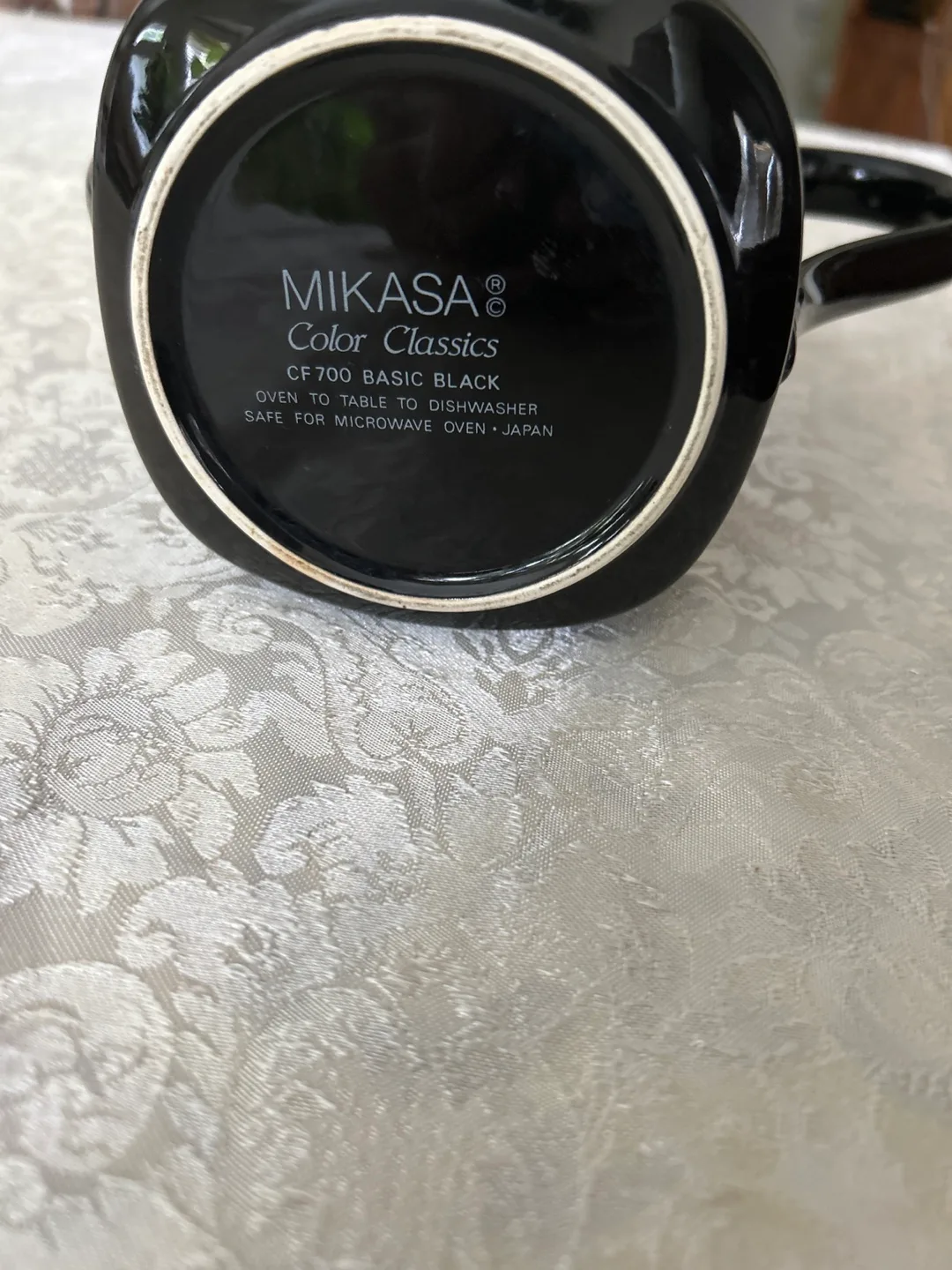 Mikasa Color Classics CF700 Basic Black Teapot image indicator(2)