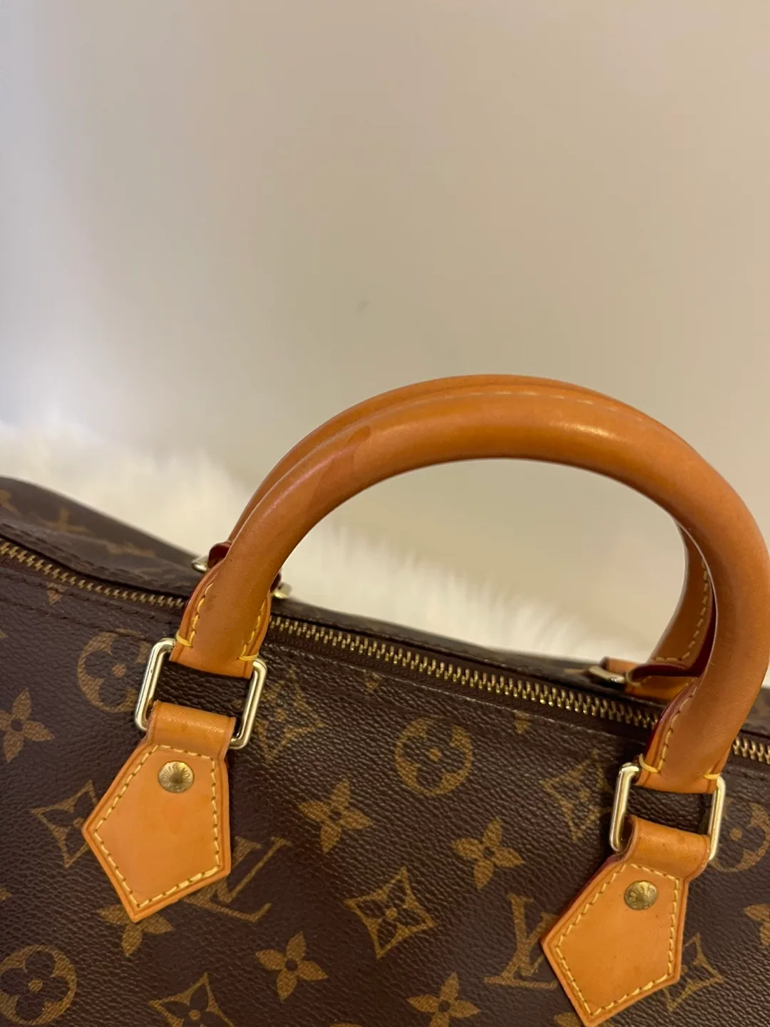 (PRICE IS FIRMED) 💯% AUTHENTIC Louis Vuitton Speedy 30 Handbag image indicator(5)
