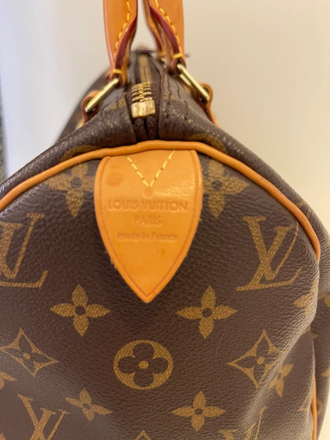 (PRICE IS FIRMED) 💯% AUTHENTIC Louis Vuitton Speedy 30 Handbag image indicator(7)