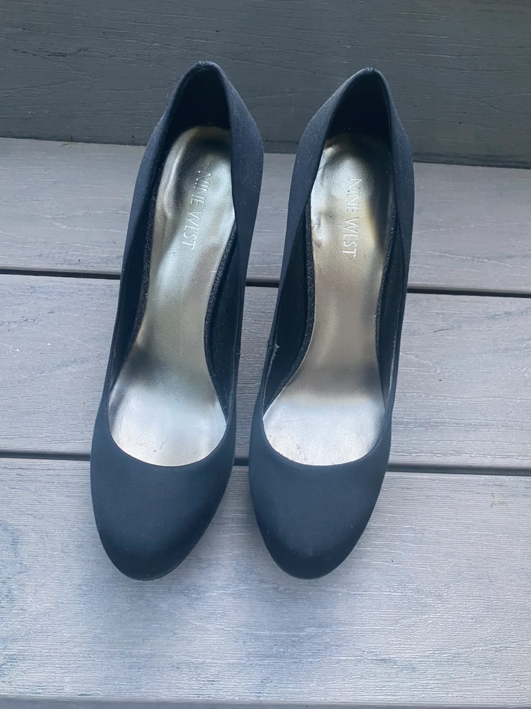 5” Black Stiletto High Heels thumbnail