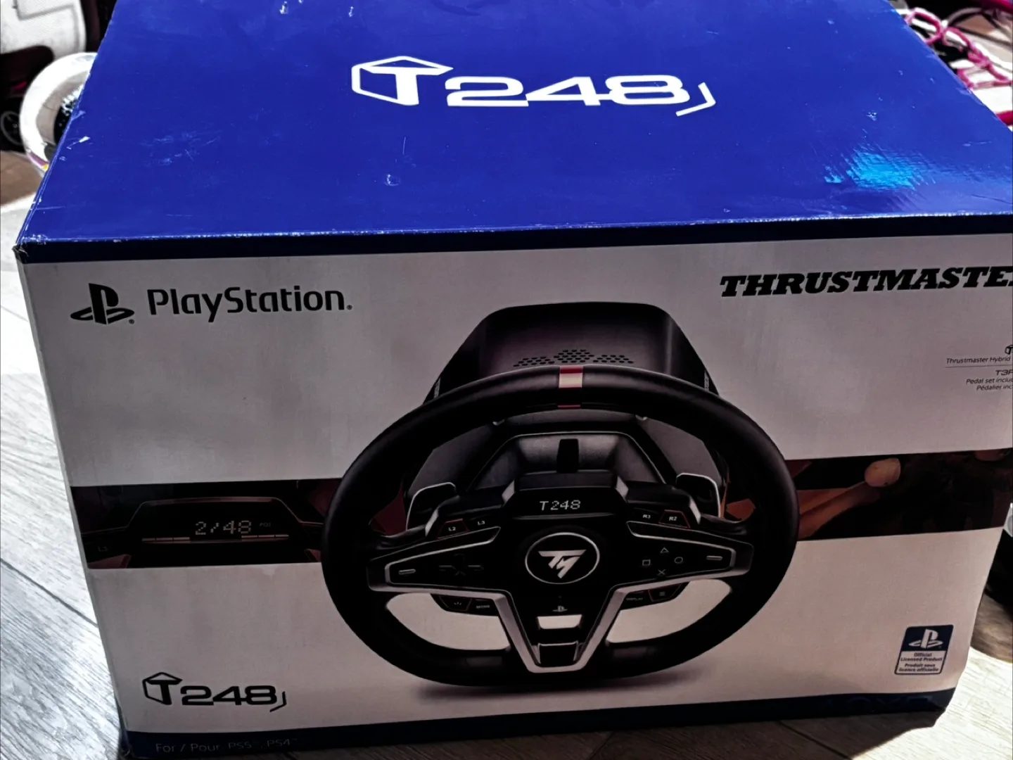 Thrustmaster T248 Racing Wheel for PS5/PS4 thumbnail