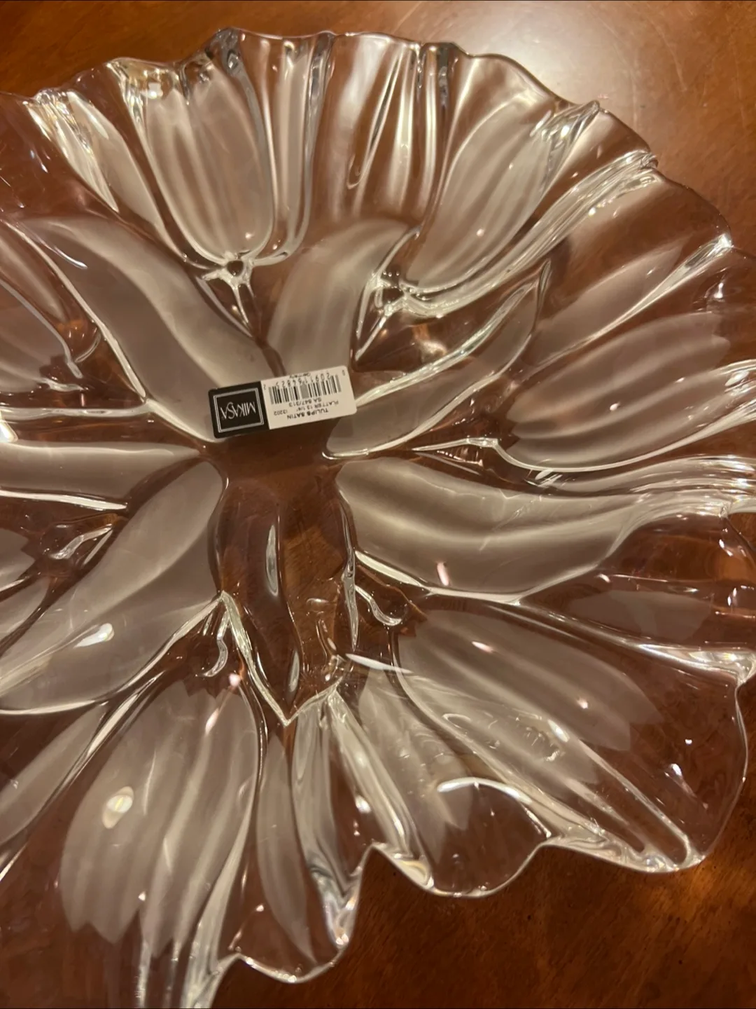 Mikasa Tulips Satin Platter 13 1/4" image indicator(9)
