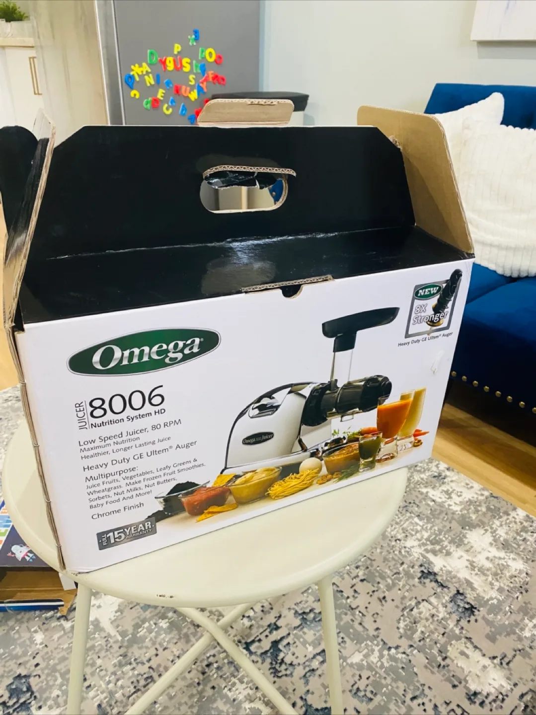 Omega 8006 Nutrition System HD Juicer thumbnail