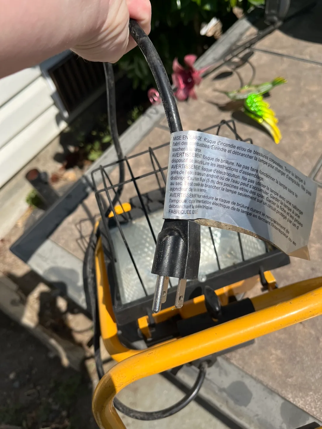 Yellow Work Light image indicator(2)