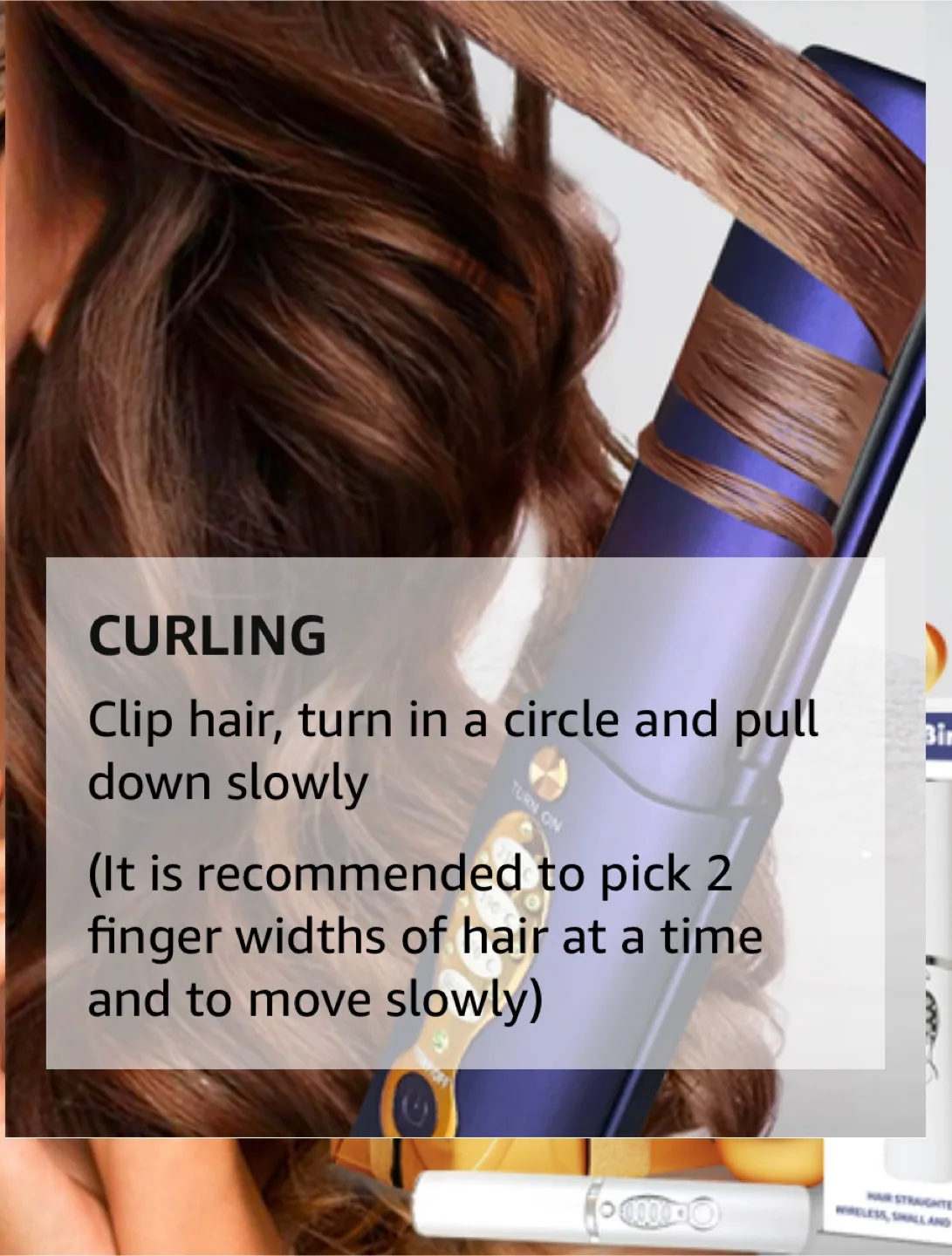 Adobird 2-in-1 Cordless Hair Straightener image indicator(5)