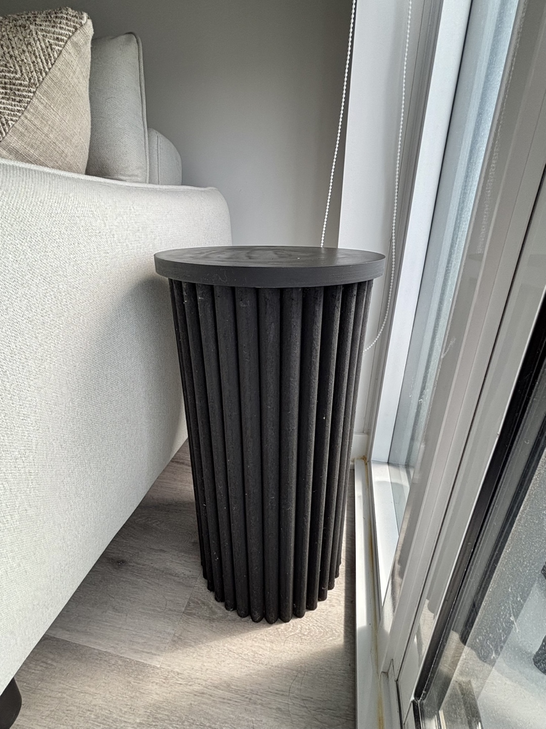 Black Side Table - Like New! - photo 3