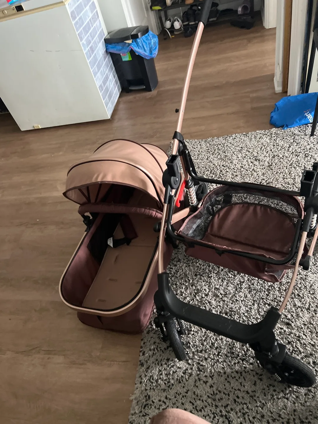 Brown Baby Stroller image indicator(3)