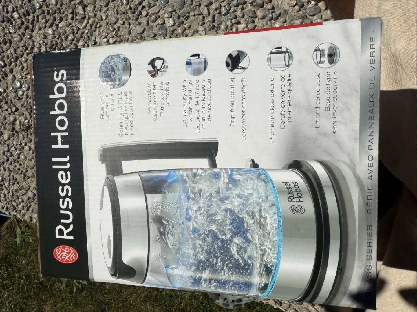 Russell Hobbs 1.7L Electric Kettle - New in Box! thumbnail