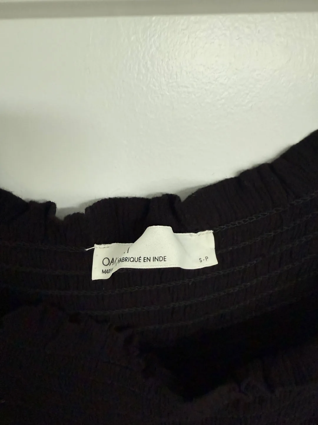 Oak + Fort Black Dress - Size S image indicator(2)