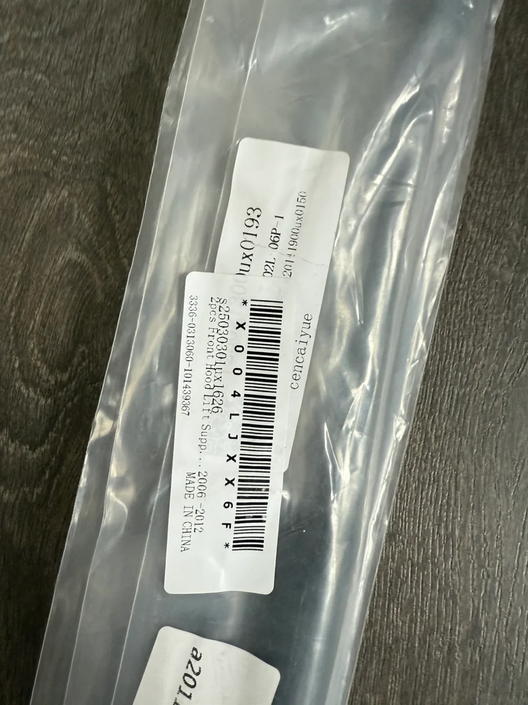 New cencaiyue Hood Lift Supports Kit image indicator(2)