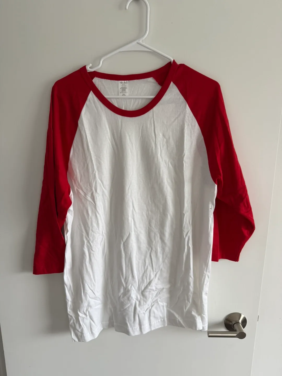 Top Pro Men's 3/4 Sleeve Casual Baseball Shirt thumbnail