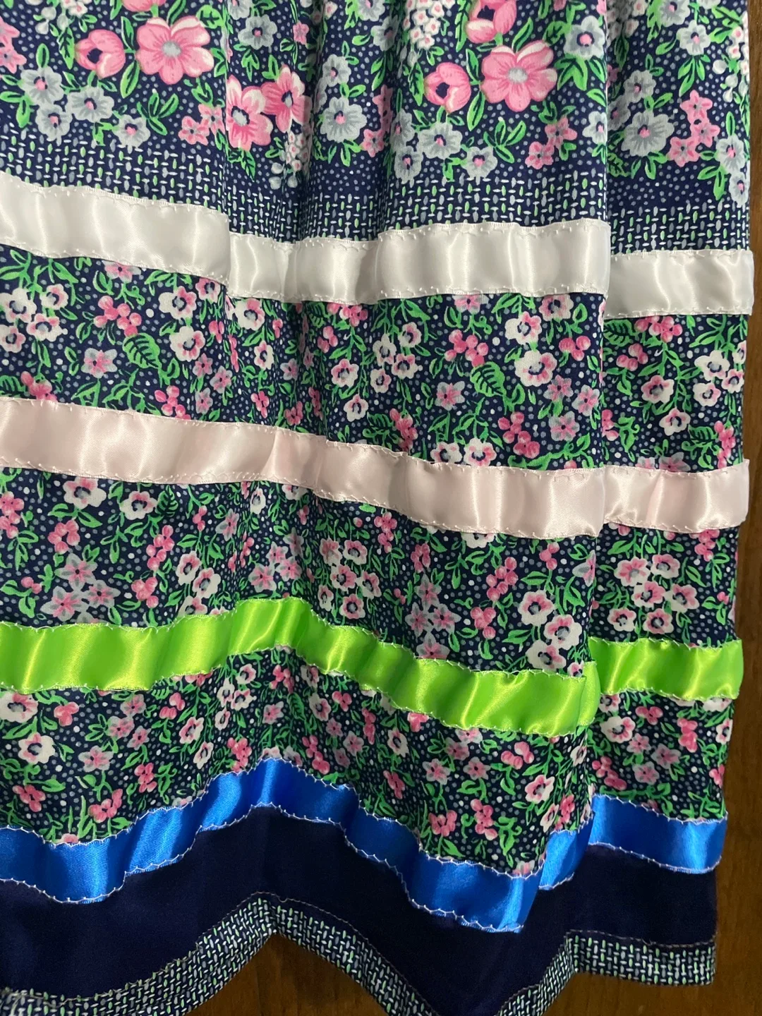 Floral Ribbon Skirt image indicator(2)