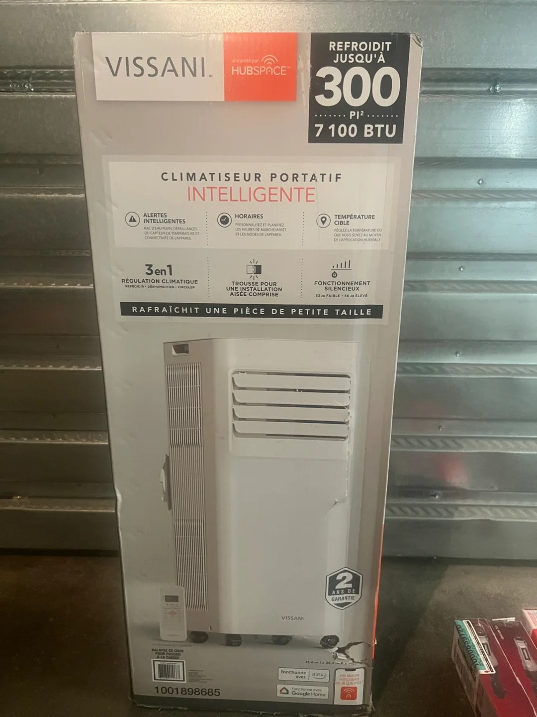 Vissani 10,000 BTU Portable Air Conditioner image indicator(2)