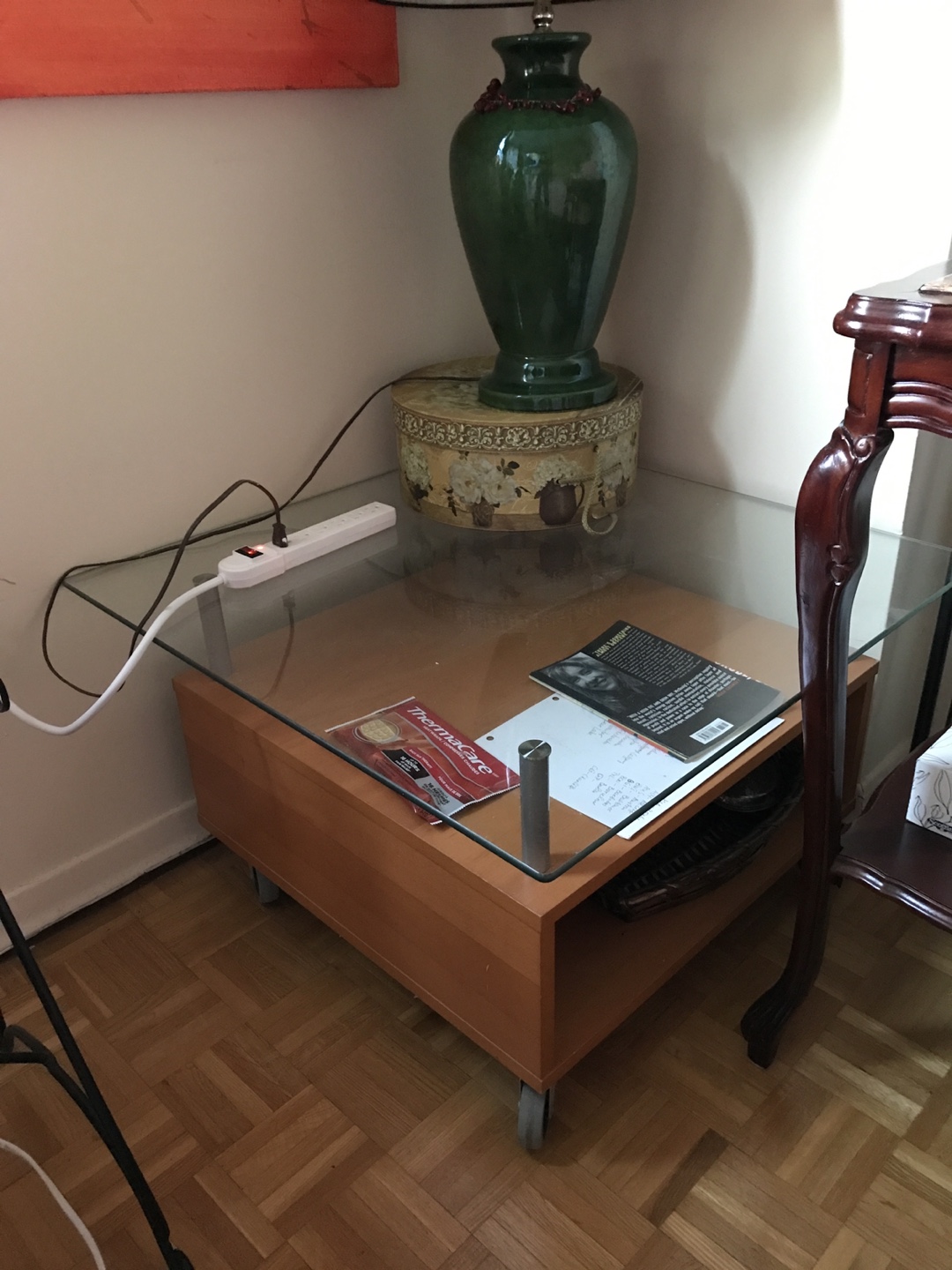 Glass Top Coffee Table