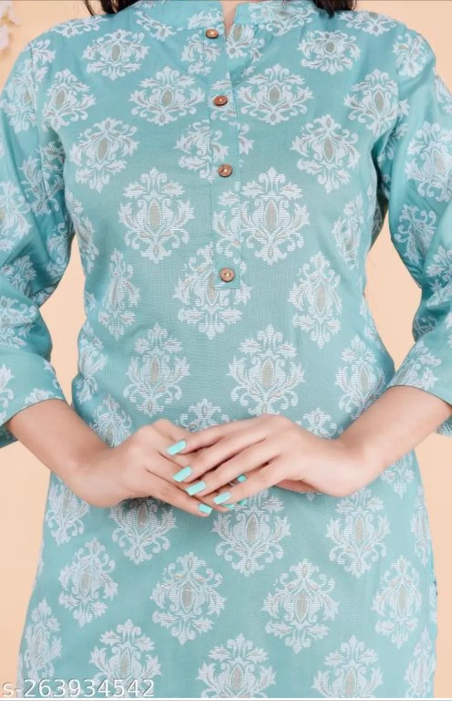 Women Long Kurta shirt image indicator(2)