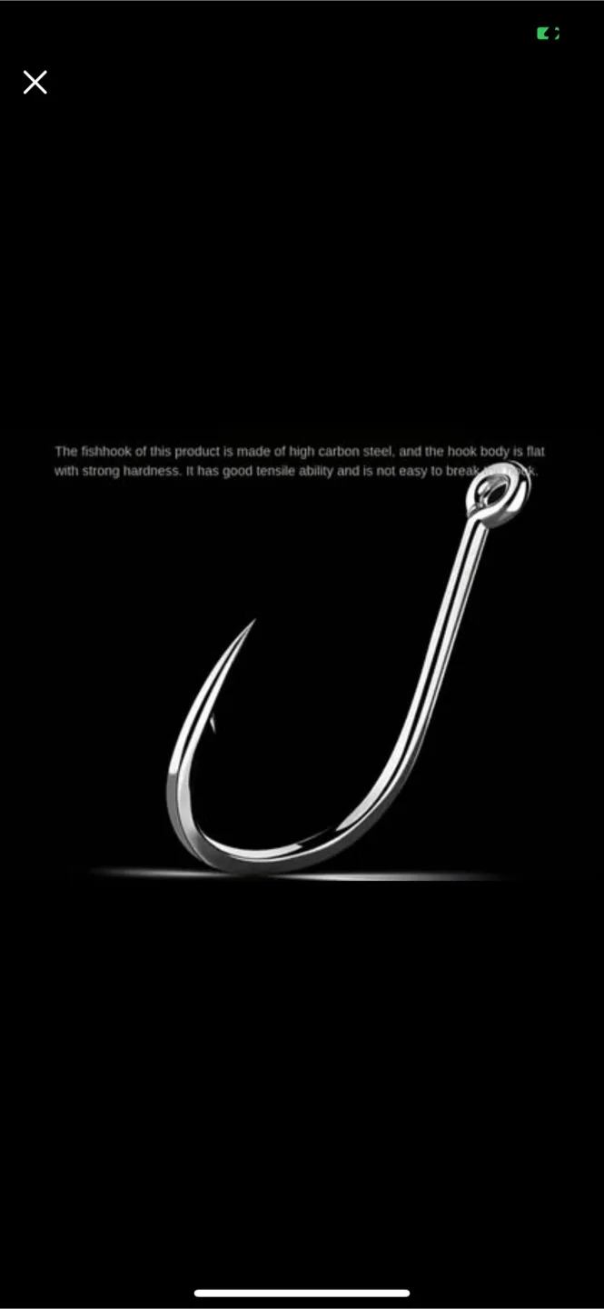 Fishing Hooks Set with Box image indicator(6)