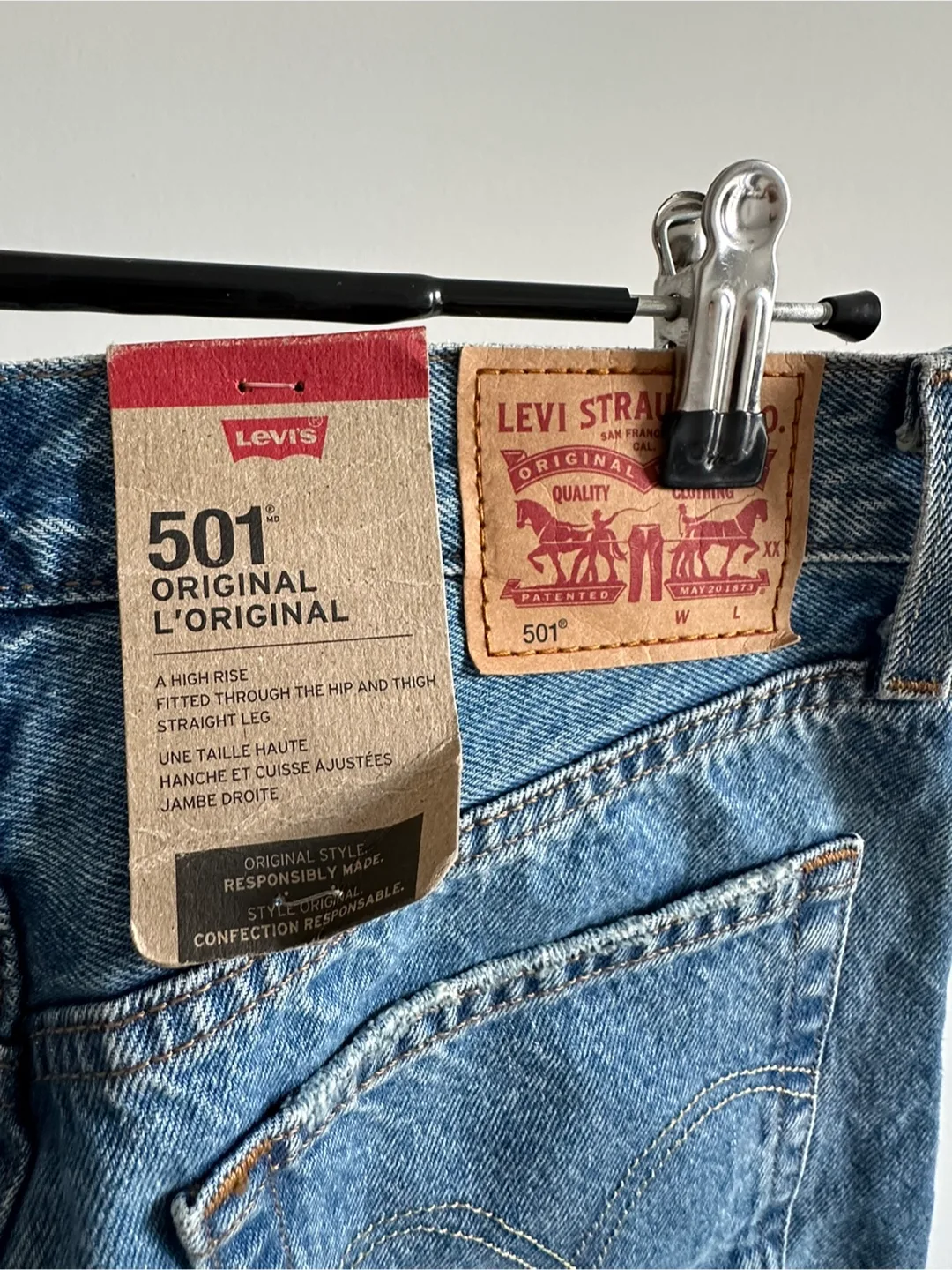 Levi's 501 Original Fit Jeans - Size 27x30 thumbnail