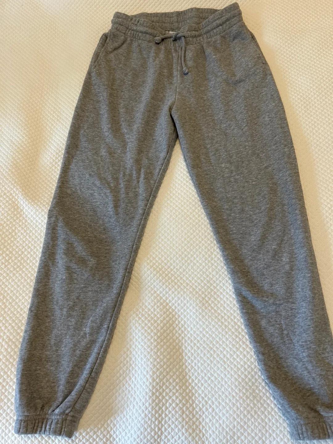 TNA Airy AF Fleece Grey Sweatpants - Size S thumbnail
