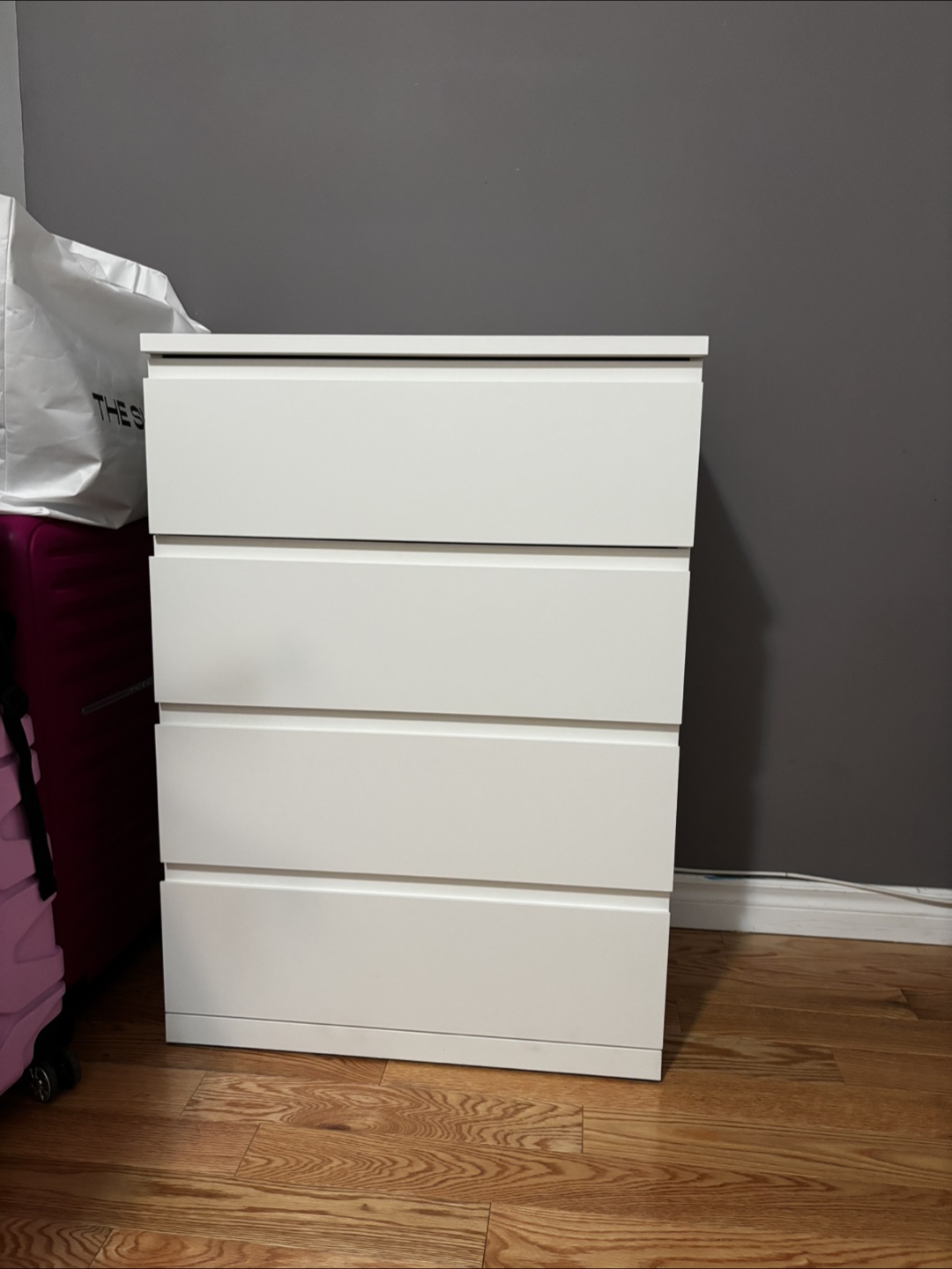 IKEA Hemnes White 4-Drawer Chest