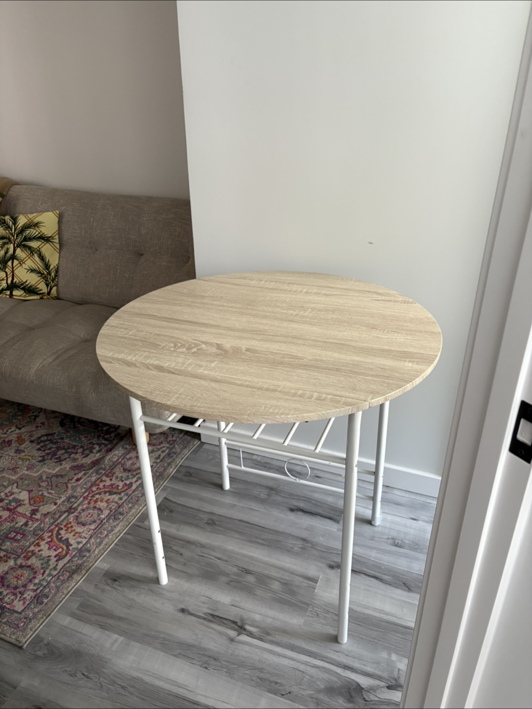 Small Drop Leaf Round Dining Table