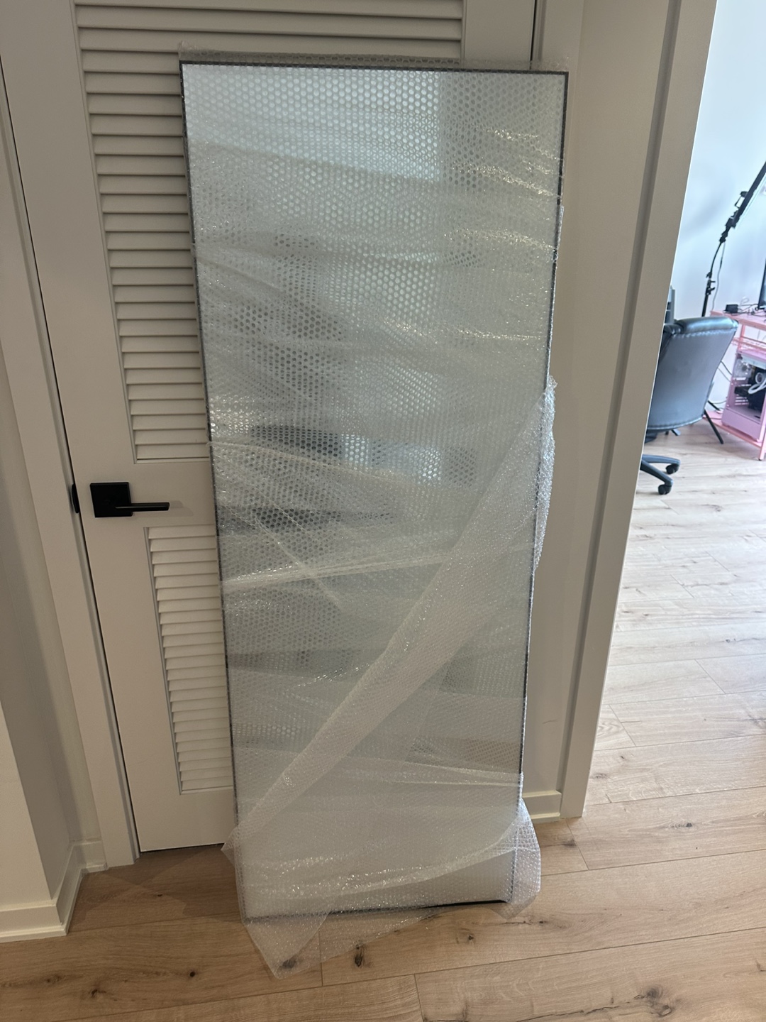 Full Length Black Frame Mirror