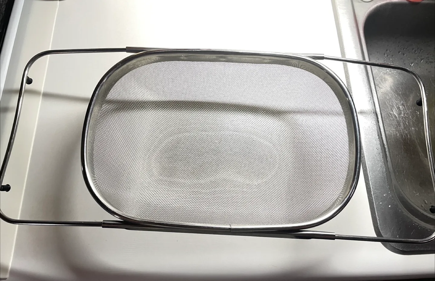 #freecycle Extendable Stainless Steel Colander image indicator(2)