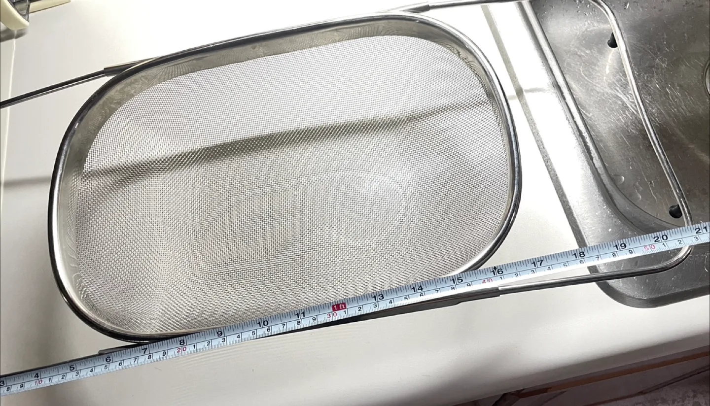 #freecycle Extendable Stainless Steel Colander image indicator(3)