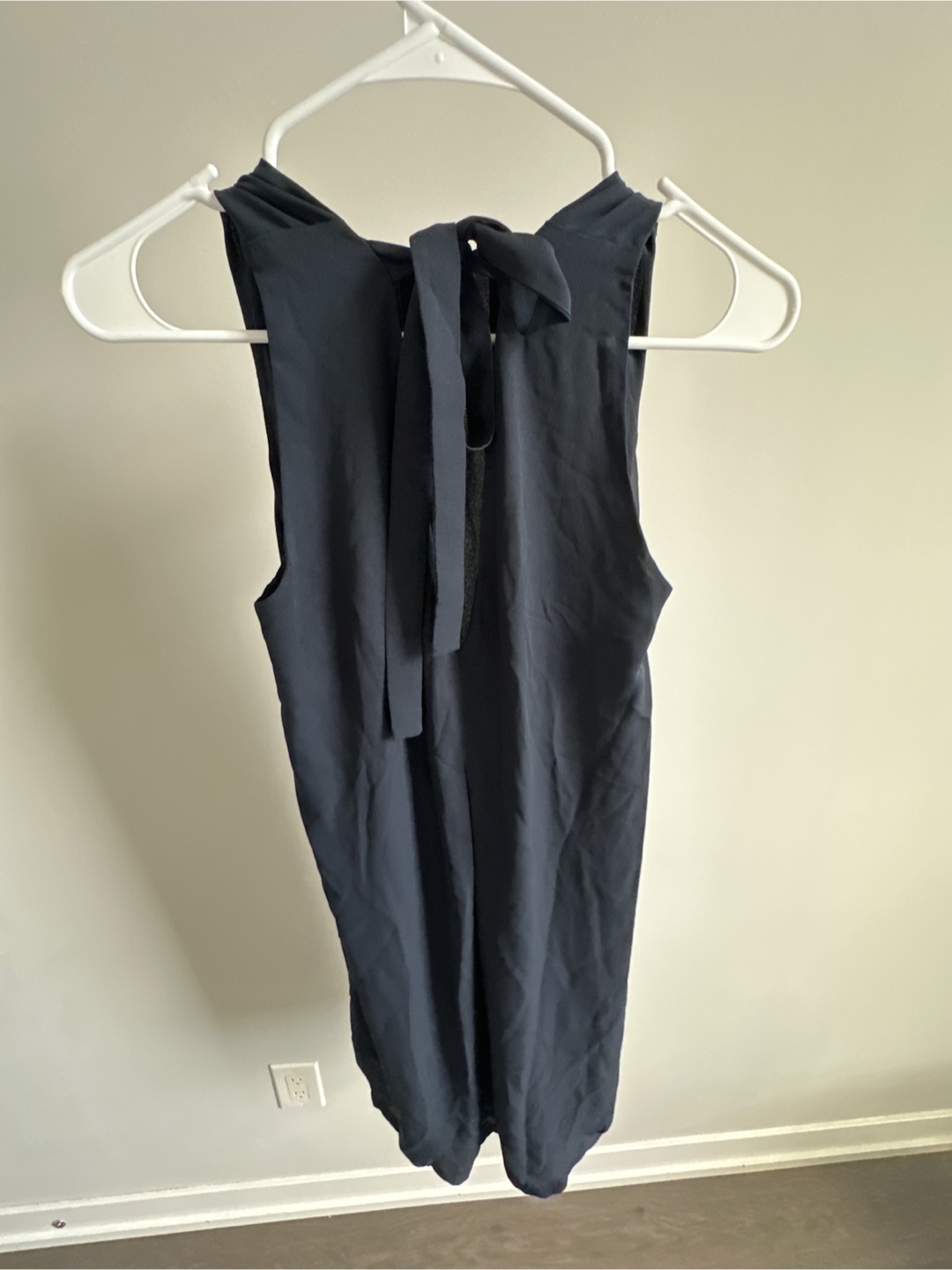 H&M Navy Blue Sleeveless Dress - Size 36 - photo 2