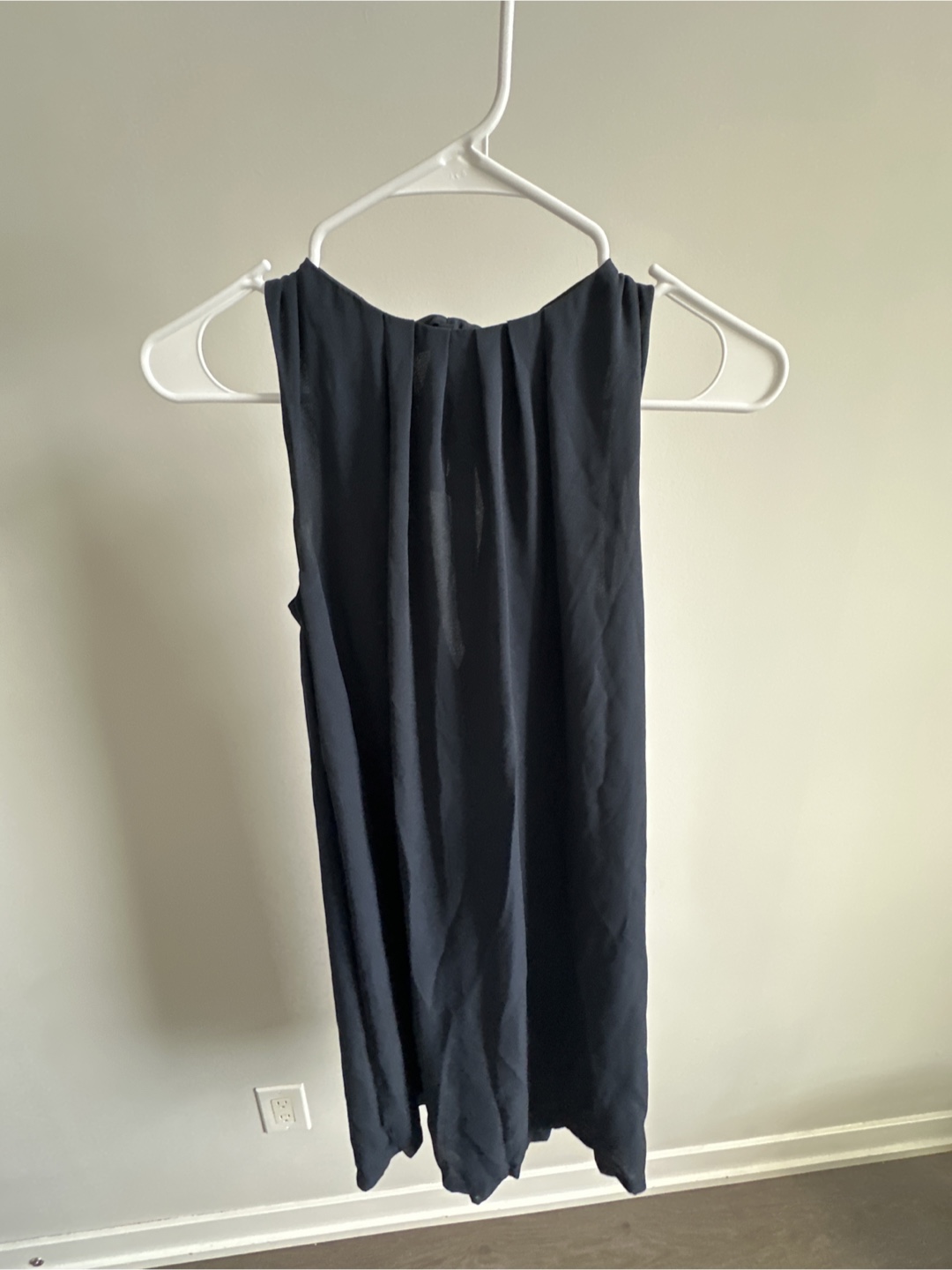 H&M Navy Blue Sleeveless Dress - Size 36