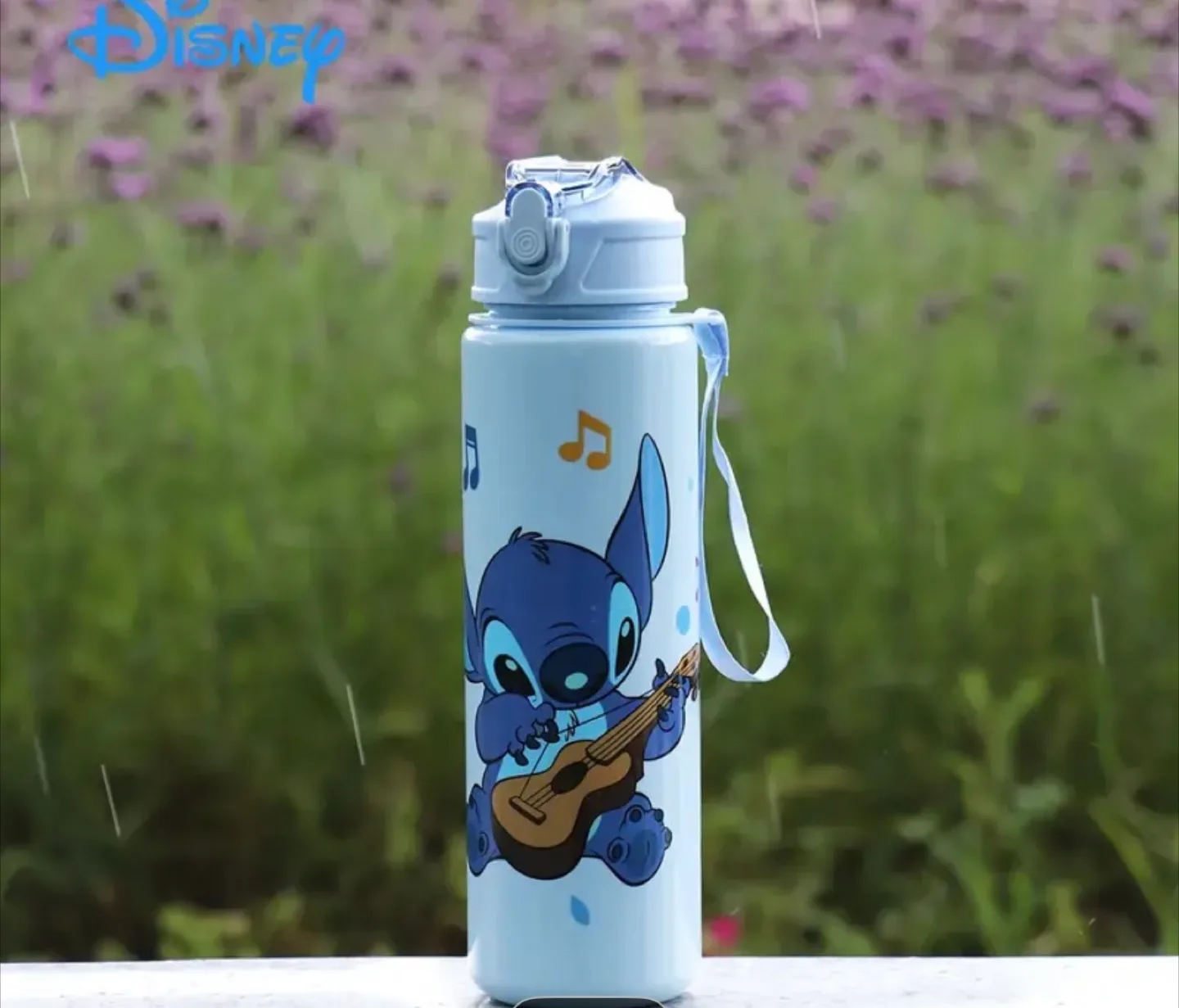 Disney Stitch Water Bottle - 9.8in Height thumbnail