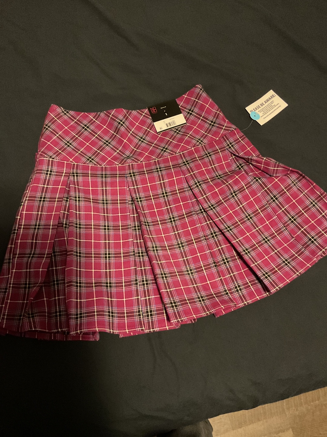 NOBO Plaid Mini Skirt - Size 1 - photo 5