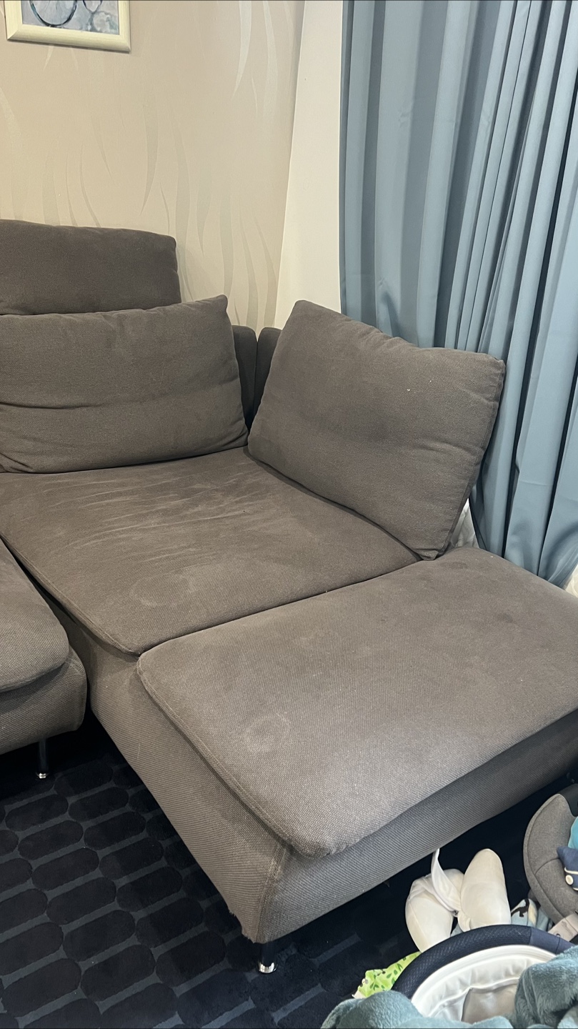 IKEA Grey Sectional Sofa - photo 5
