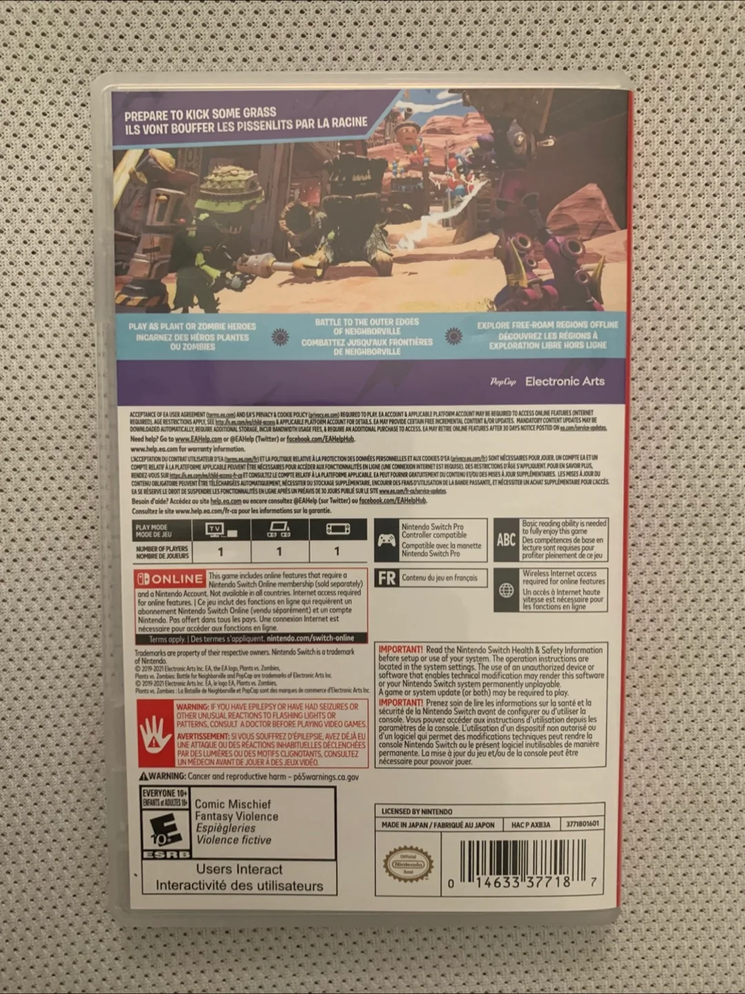 Plants vs Zombies Battle for Neighborville - Nintendo Switch image indicator(3)