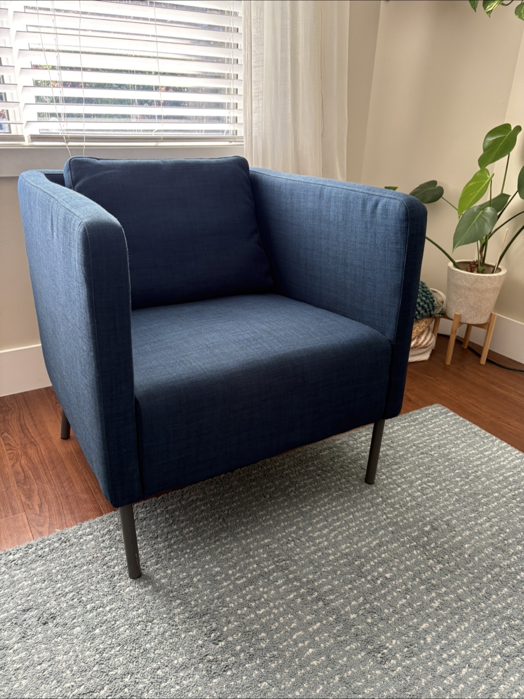 IKEA EKERÖ Armchair, Skiftebo Dark Blue